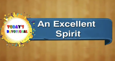 An Excellent Spirit