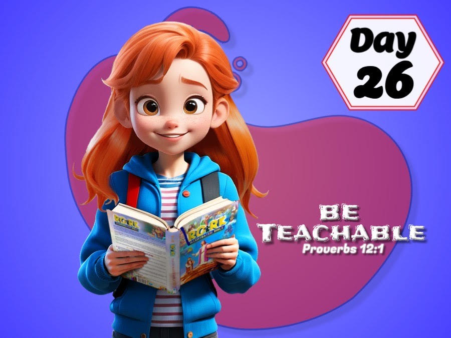 BE TEACHABLE!