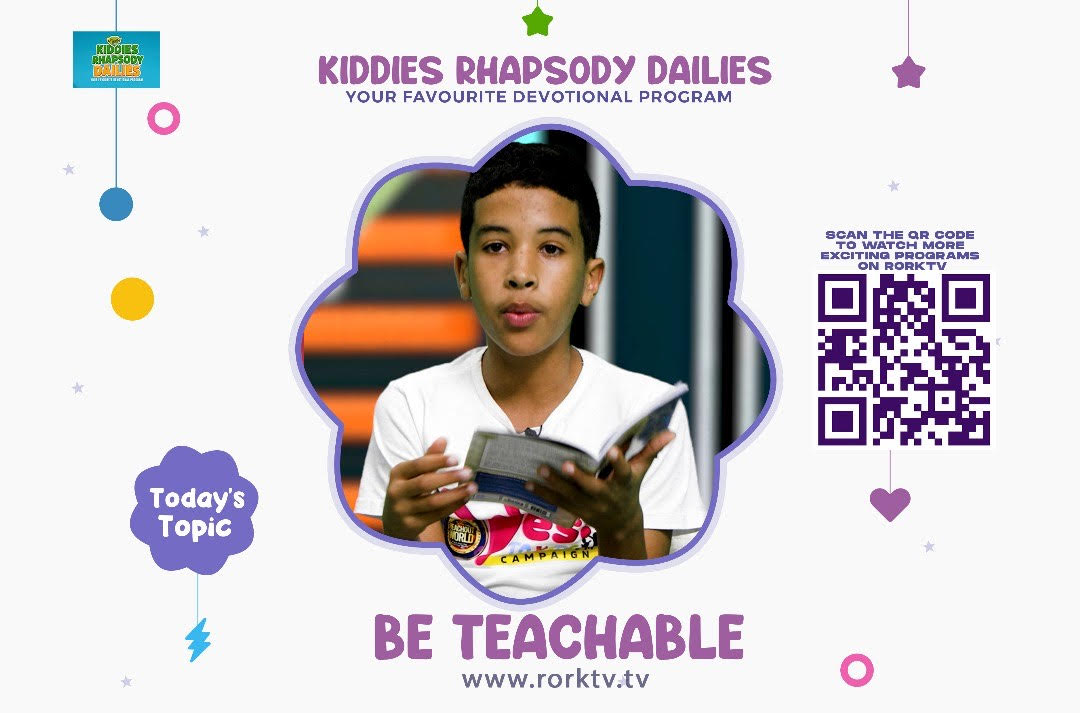 BE TEACHABLE!