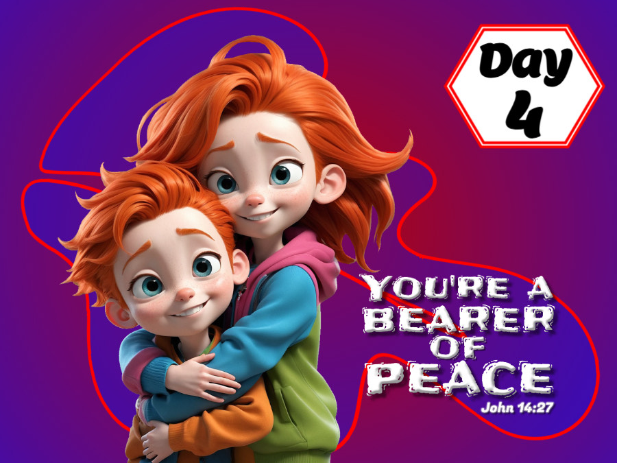 YOU'RE A BEARER OF PEACE!