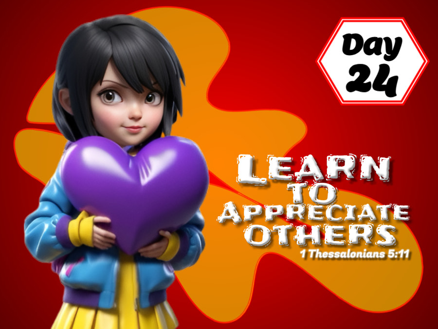 LEARN TO APPRECIATE OTHERS!