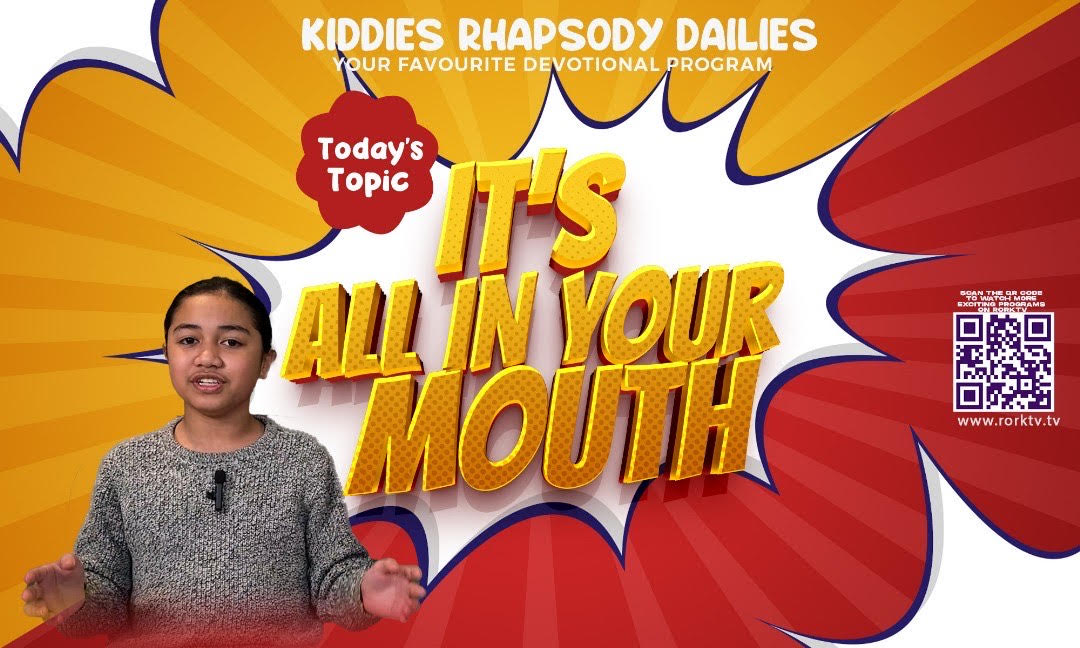 IT'S ALL IN YOUR MOUTH!