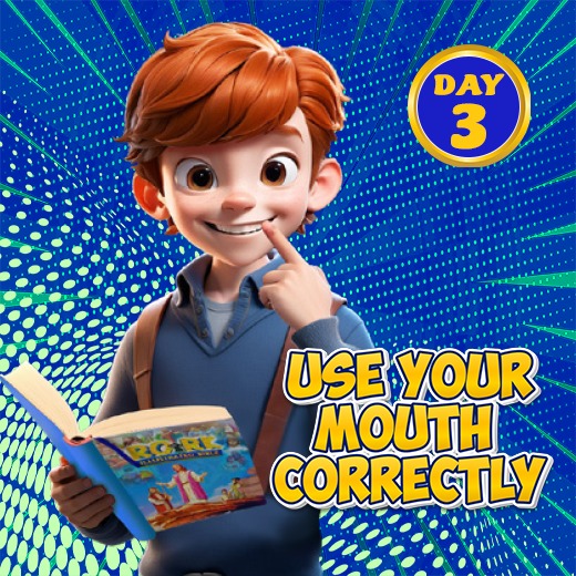 USE YOUR MOUTH CORRECTLY!