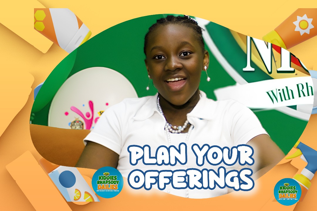 PLAN YOUR OFFERINGS!