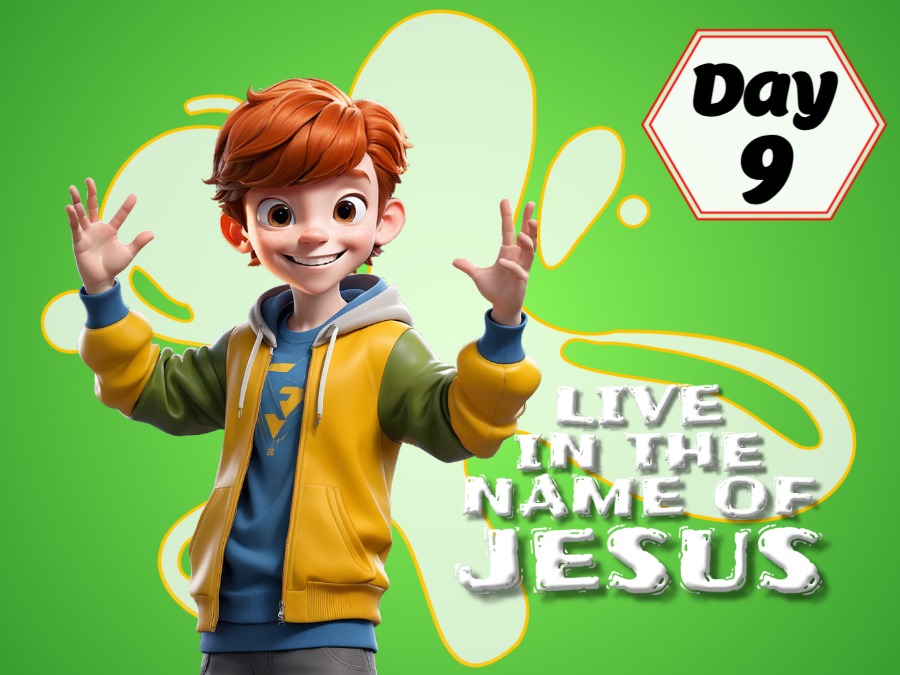 LIVE INE THE NAME OF JESUS!