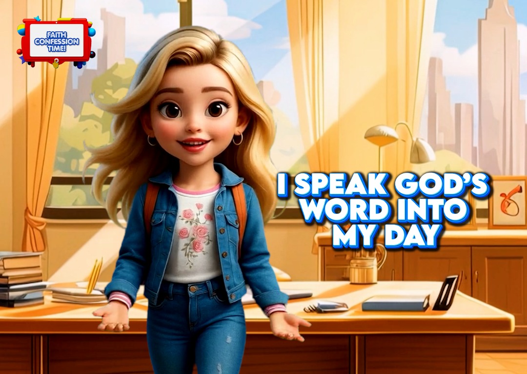 I SPEAK GOD’S WORD INTO MY DAY!