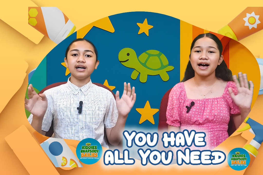 YOU HAVE ALL YOU NEED!