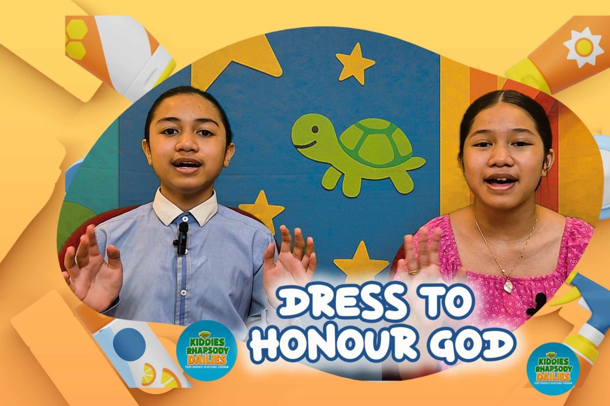 DRESS TO HONOUR GOD!