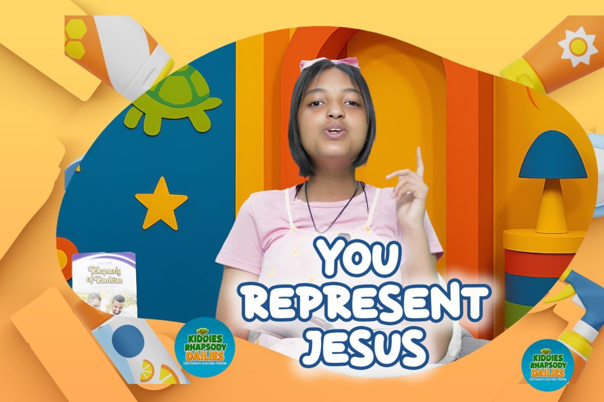 YOU REPRESENT JESUS