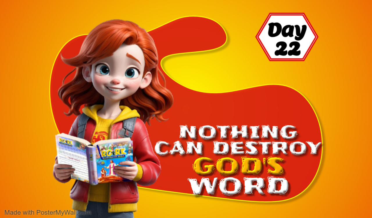 NOTHING CAN STOP GOD'S WORD