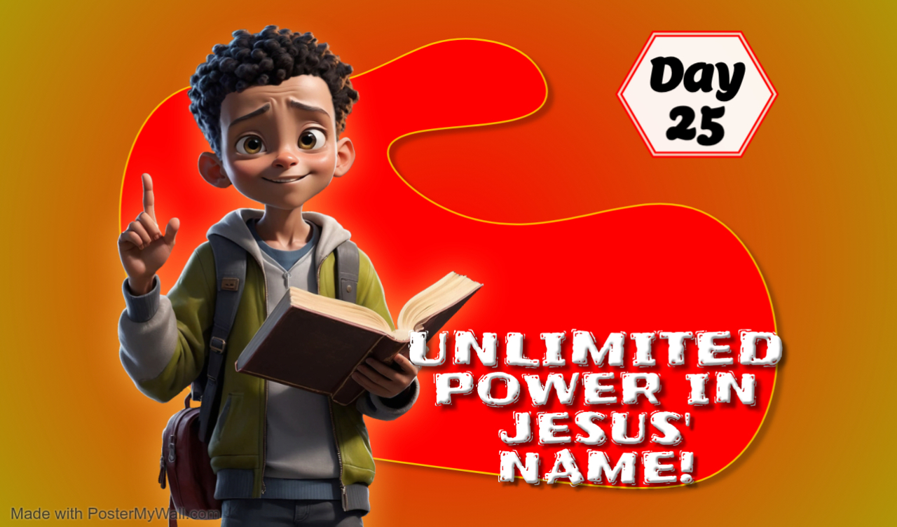 UNLIMITED POWER IN JESUS' NAME