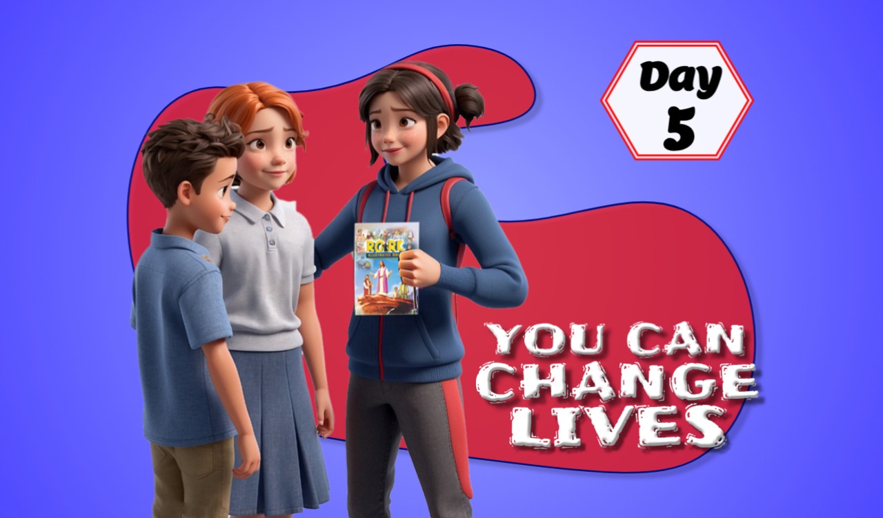 YOU CAN CHANGE LIVES!