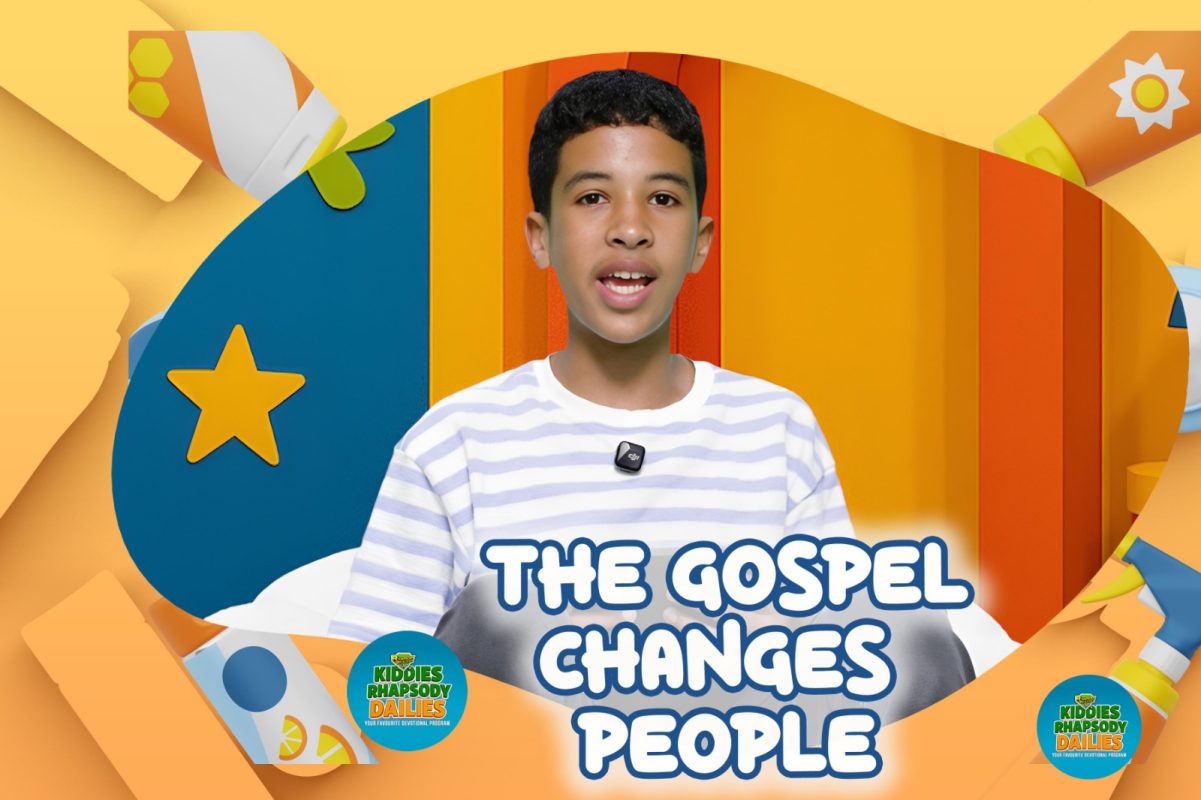 THE GOSPEL CHANGES PEOPLE