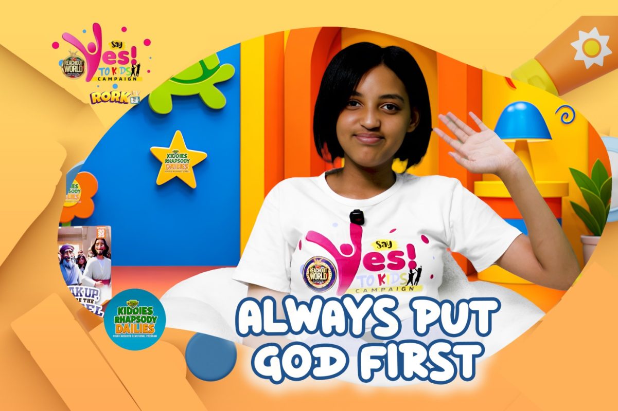 ALWAYS PUT GOD FIRST