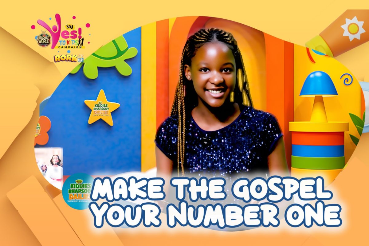 MAKE THE GOSPEL YOUR NUMBER ONE