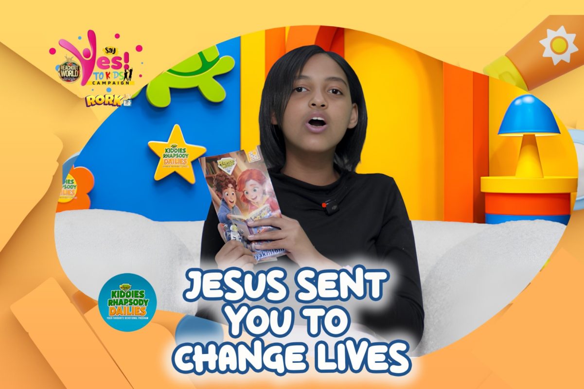 JESUS SENT YOU TO CHANGE LIVES