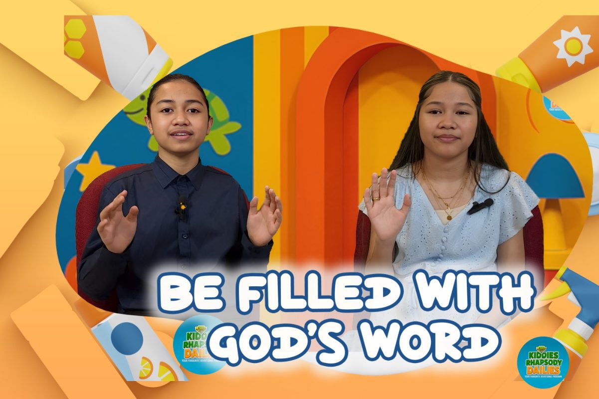 BE FILLED WITH GOD'S WORD