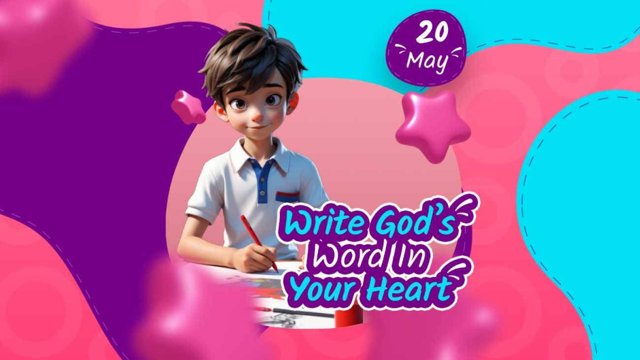 WRITE GOD'S WORD IN YOUR HEART