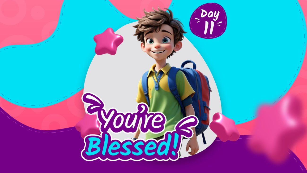 YOU'RE BLESSED!