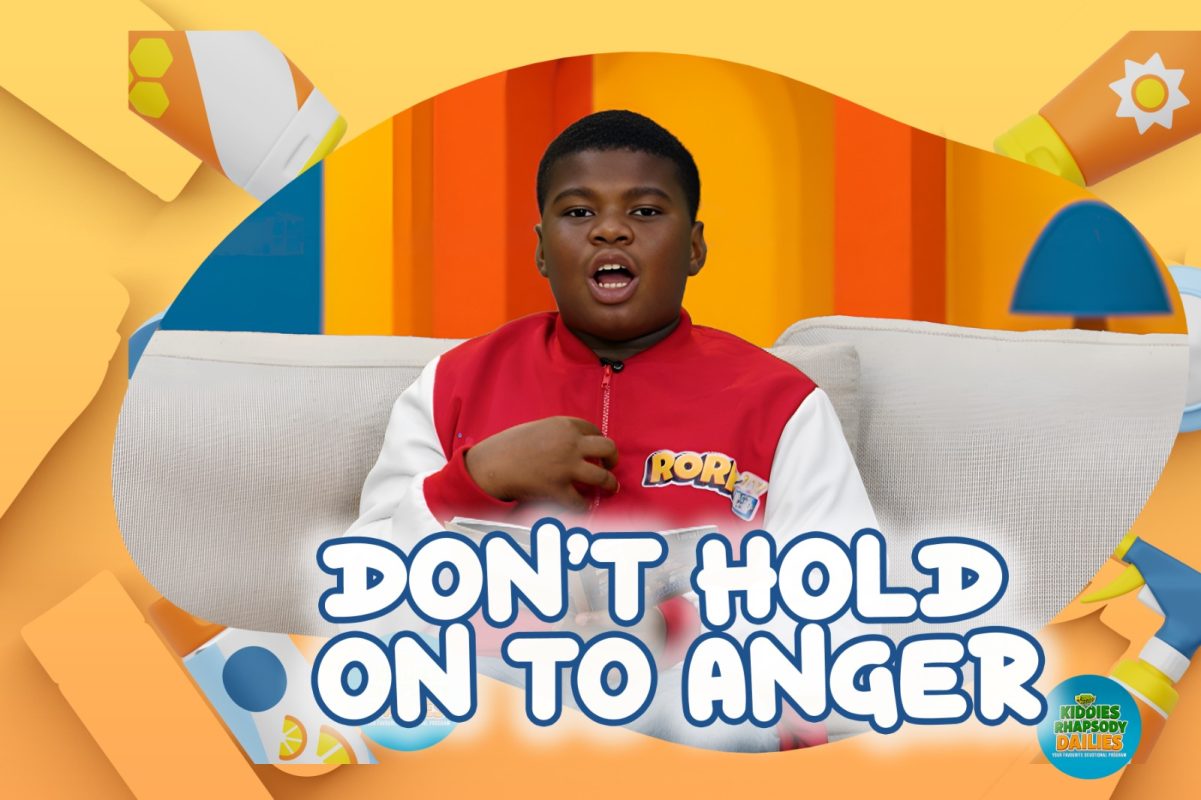 DON'T HOLD ON TO ANGER