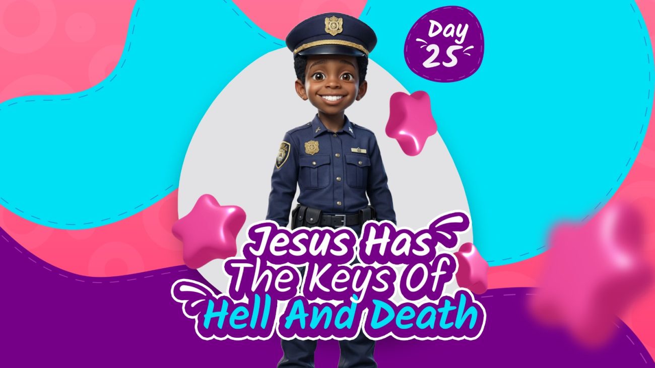 JESUS HAS THE KEYS OF HELL AND DEATH