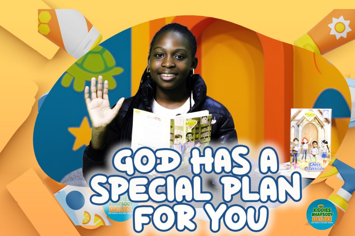 GOD HAS A SPECIAL PLAN FOR YOU