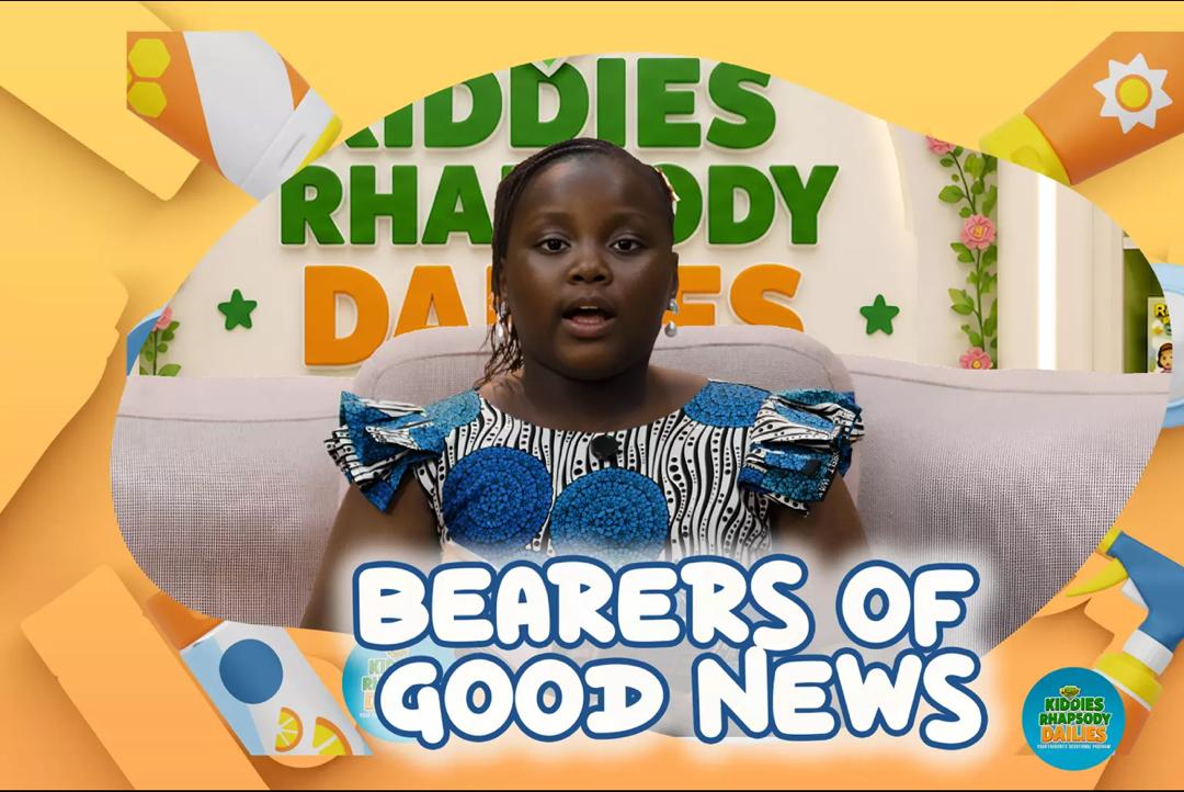 THE BEARER OF GOOD NEWS!