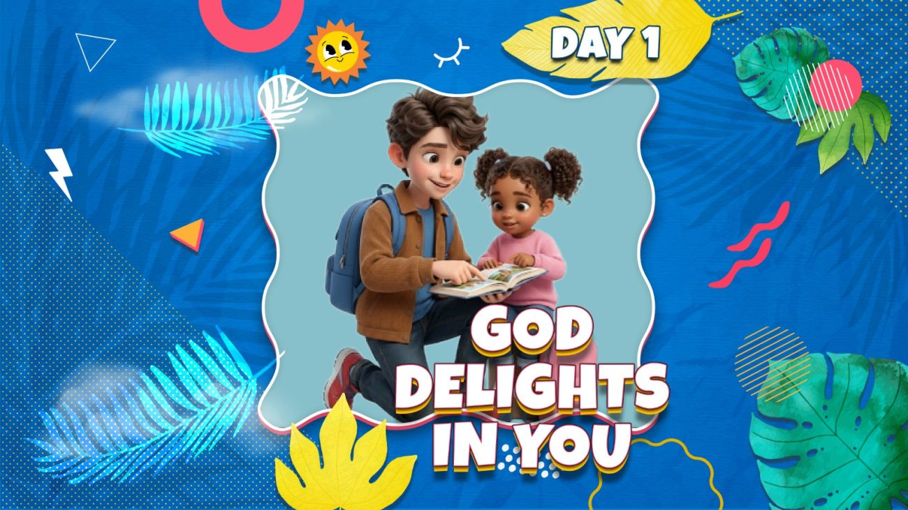 GOD DELIGHTS IN YOU