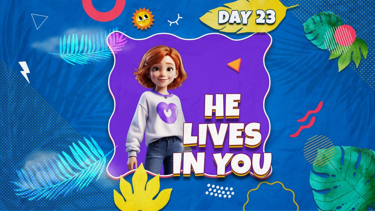 HE LIVES IN YOU