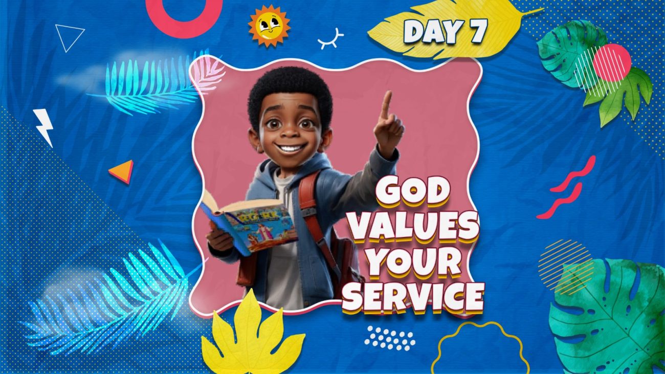 GOD VALUES YOUR SERVICE