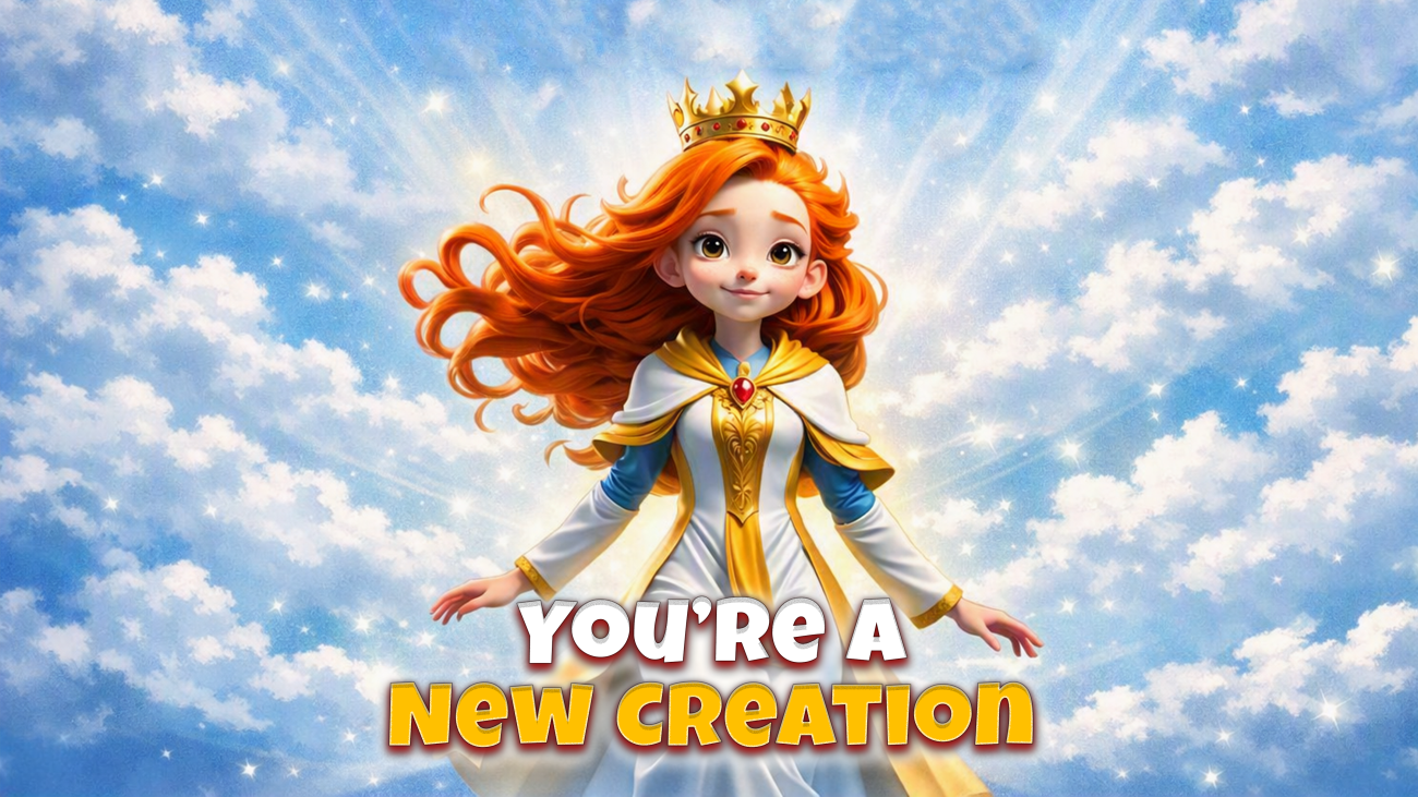 YOU'RE A NEW CREATION