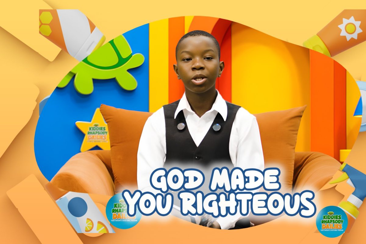 GOD MADE YOU RIGHTEOUS