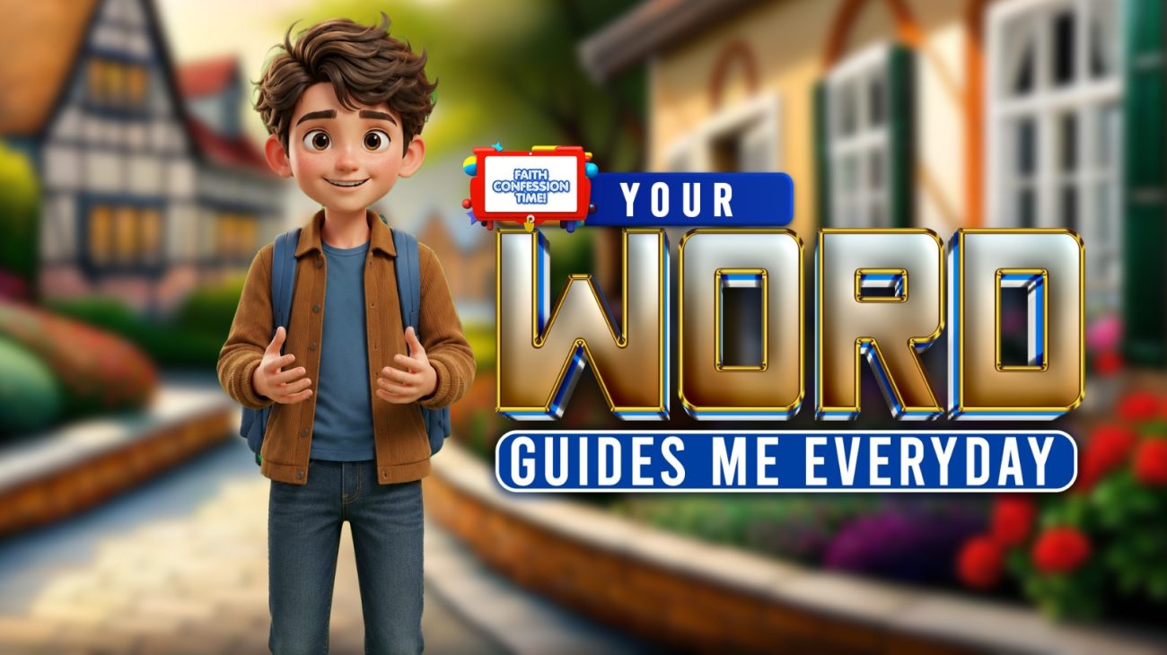YOUR WORD GUIDES ME EVERY DAY