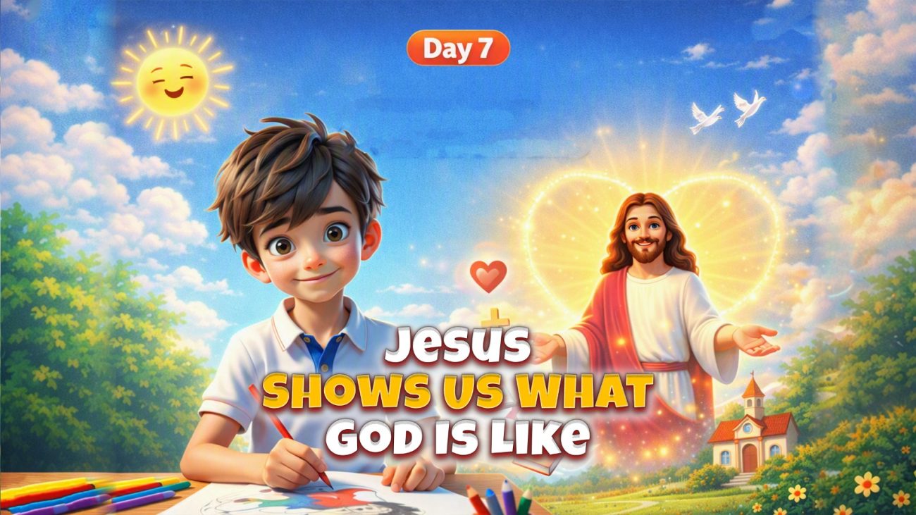 JESUS SHOWS US WHAT GOD IS LIKE