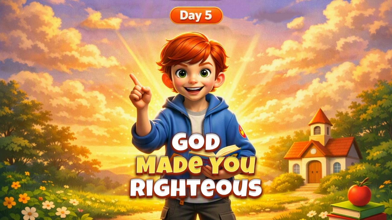 GOD MADE YOU RIGHTEOUS