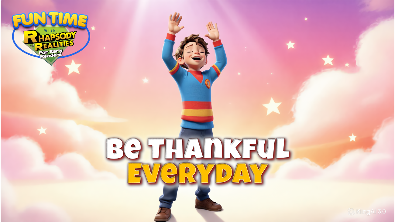 BE THANKFUL EVERY DAY