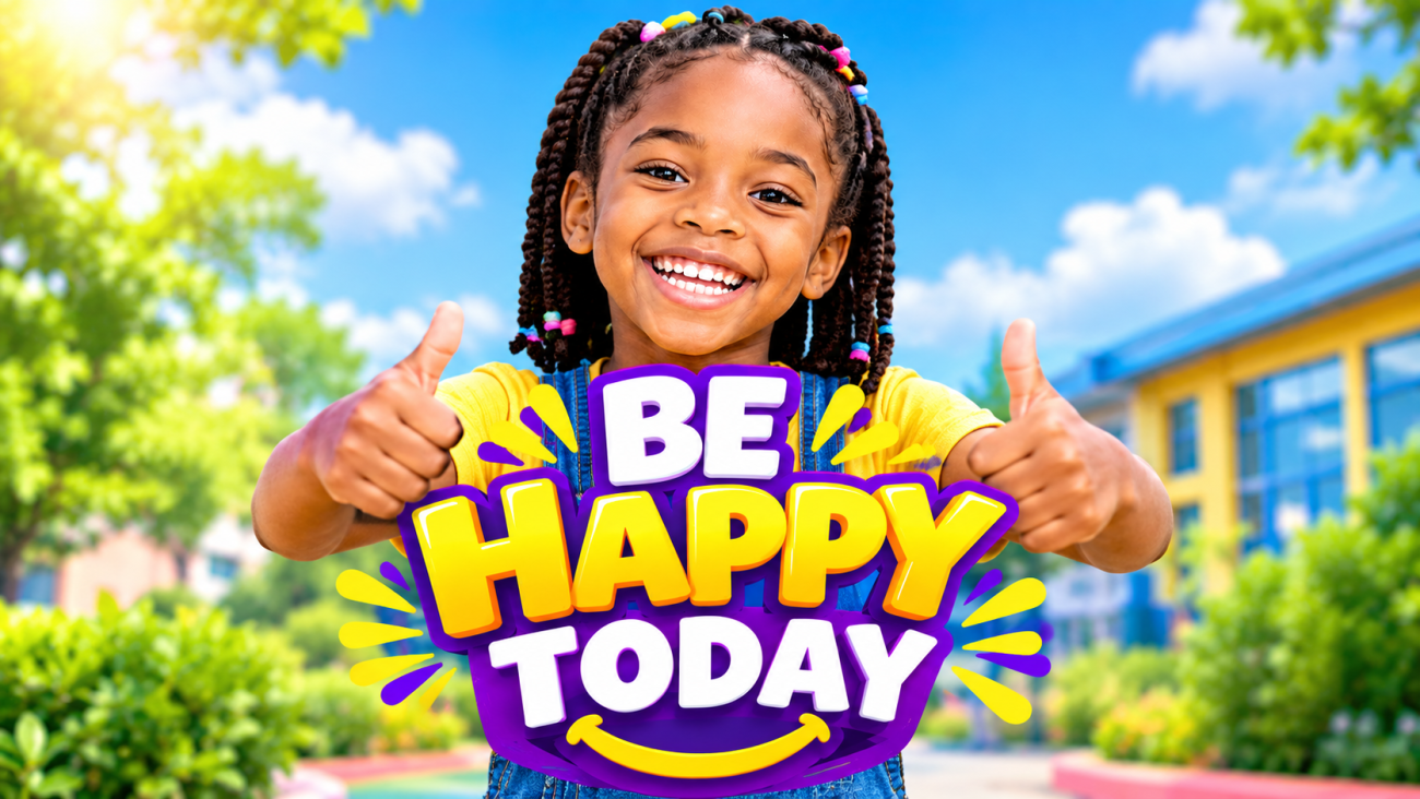 BE HAPPY TODAY