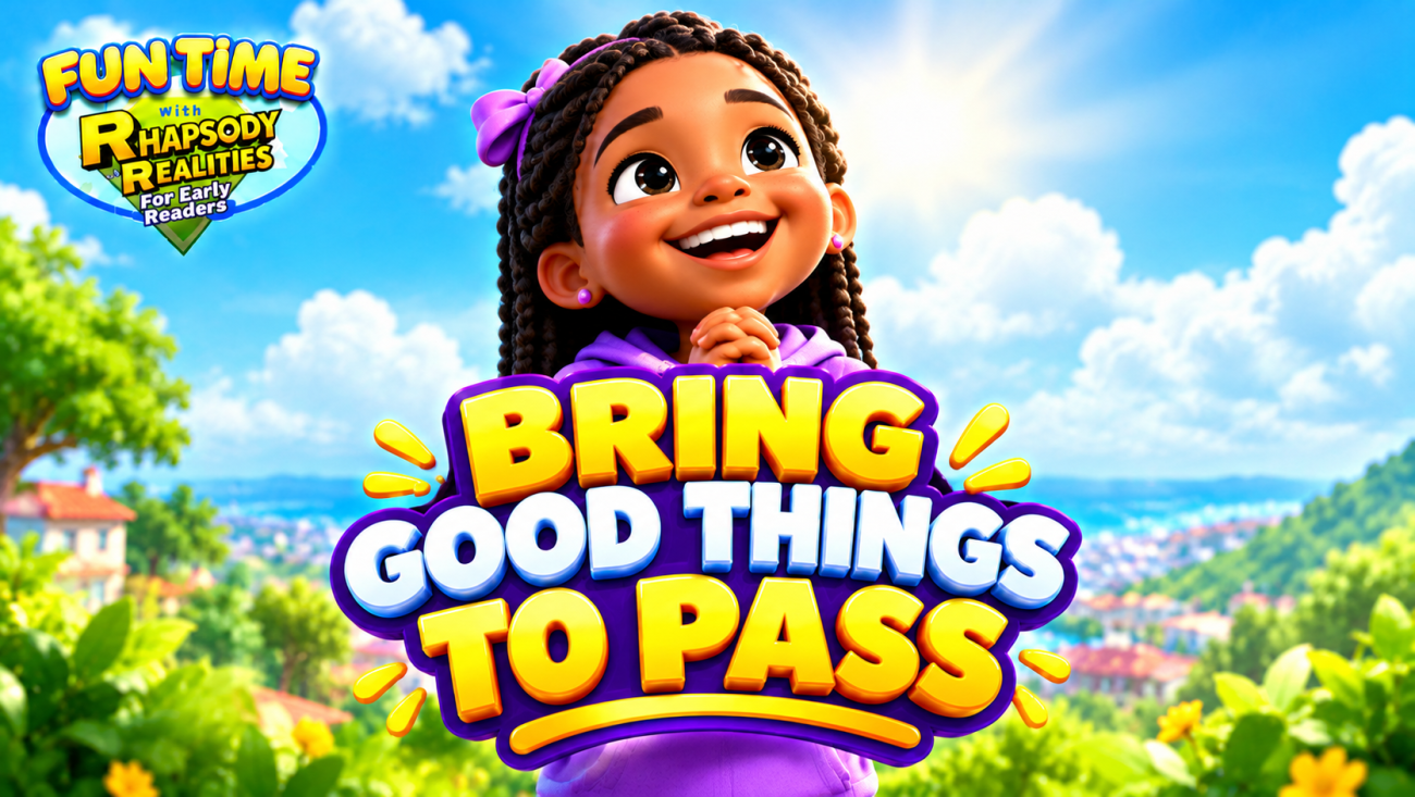 BRING GOOD THINGS TO PASS