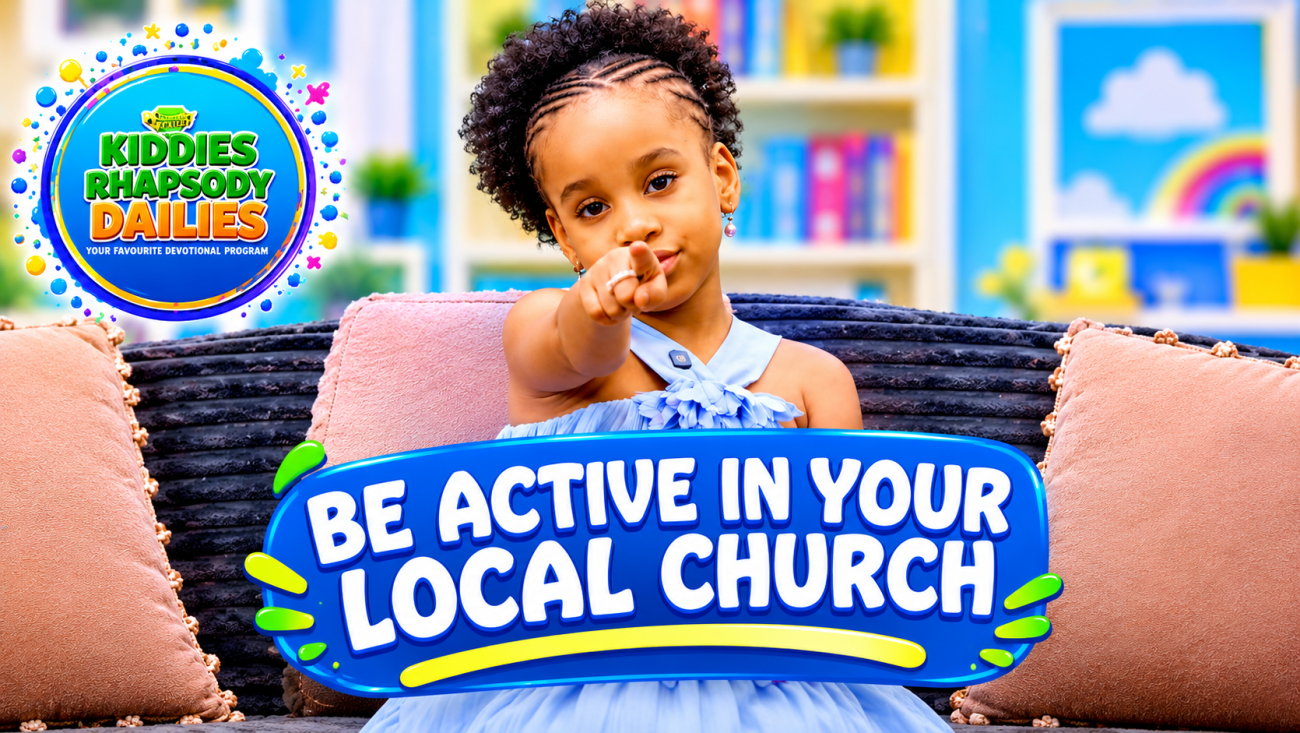 BE ACTIVE IN YOUR LOCAL CHURCH