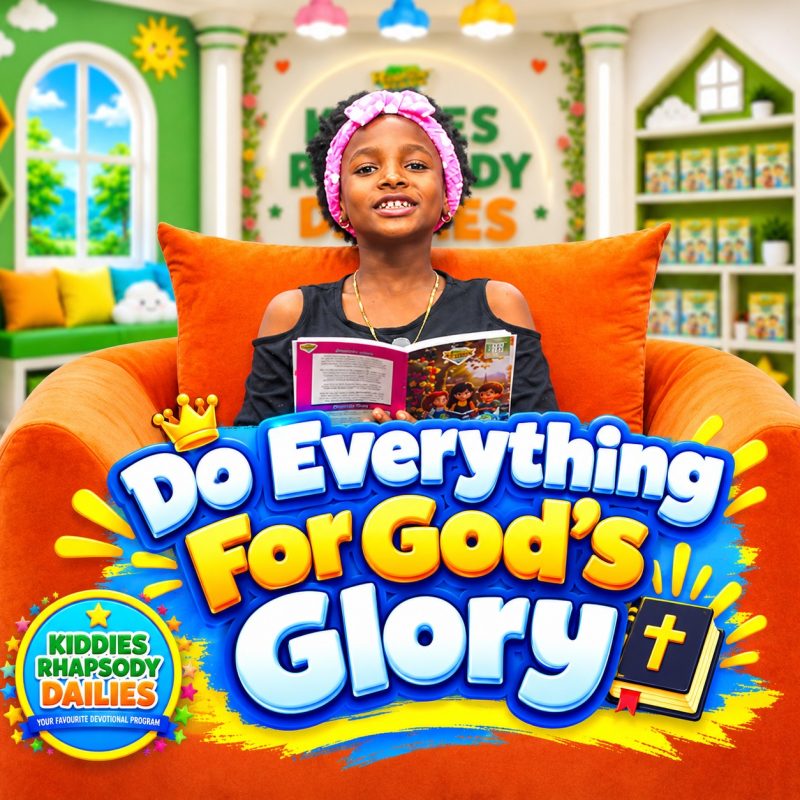 DO EVERYTHING FOR GOD'S GLORY