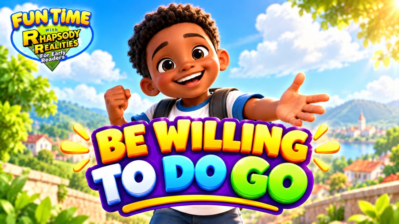 BE WILLING TO DO GO