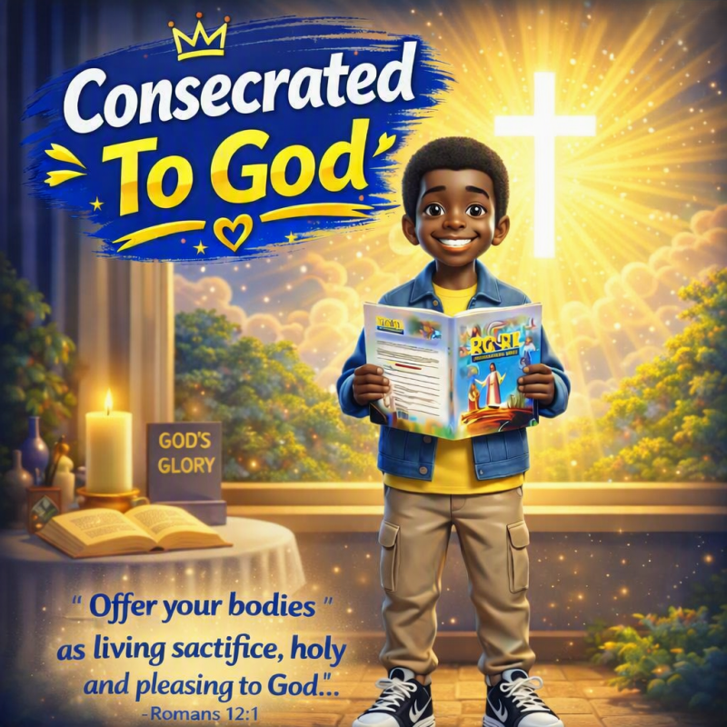 CONSECRATED TO GOD
