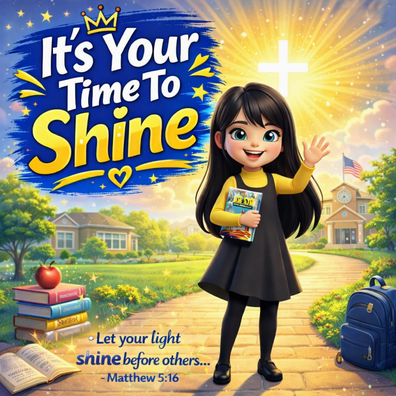 IT'S YOUR TIME TO SHINE
