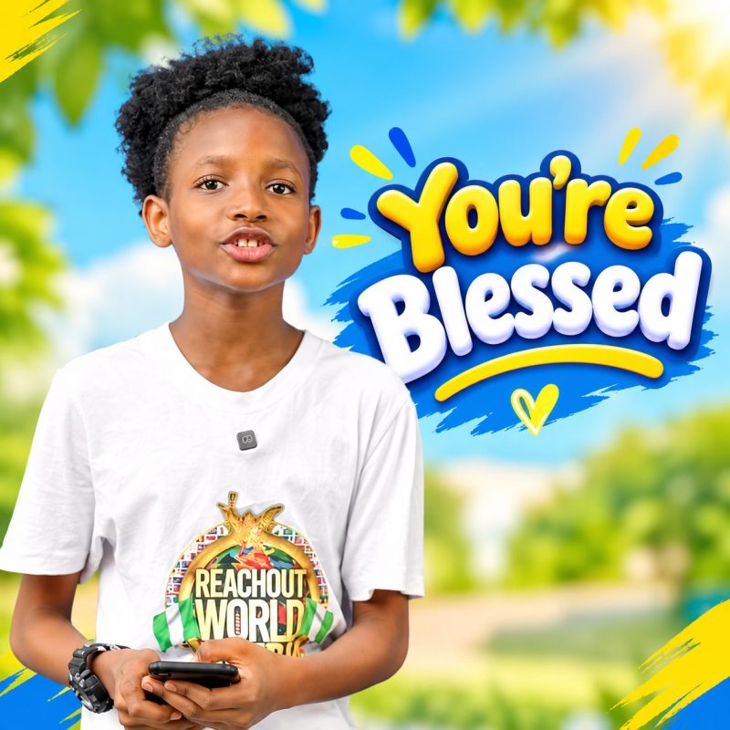 YOU'RE BLESSED