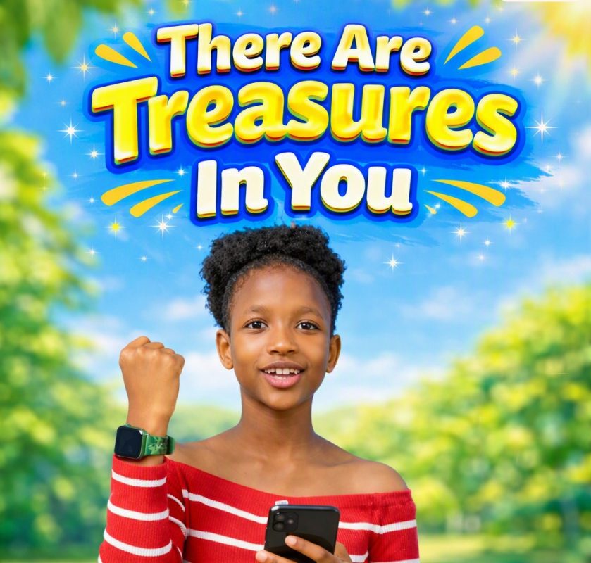 THERE ARE TREASURES IN YOU